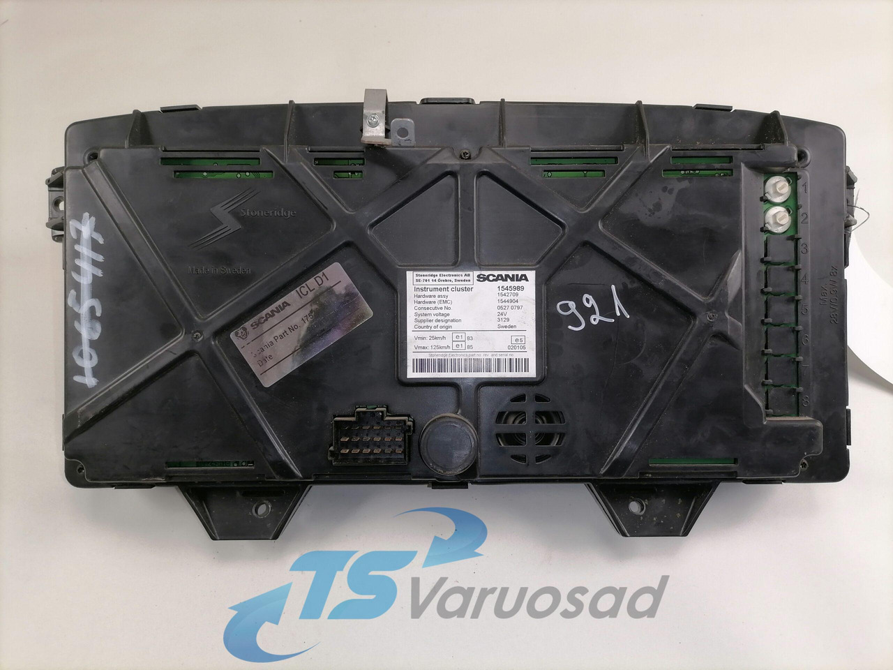 Scania Dashboard 1752625 - Приборная панель для Грузовиков: фото 3 Scania Dashboard 1752625 - Приборная панель для Грузовиков: фото 3