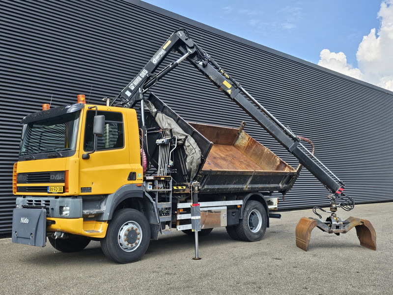 DAF CF 75.250 4X4 / HIAB CRANE + TIPPER / MANUAL / SPRING - Грузовик, Автоманипулятор: фото 2 DAF CF 75.250 4X4 / HIAB CRANE + TIPPER / MANUAL / SPRING - Грузовик, Автоманипулятор: фото 2