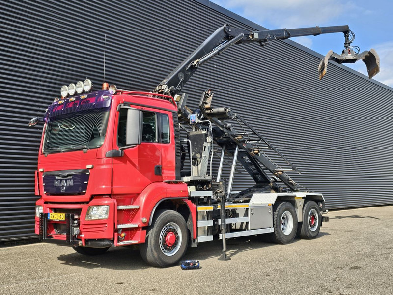 MAN TGS 26.400 6x2 / 6x4 / HMF Z KRAAN + CONTAINERSYSTEM - Тросовый мультилифт, Автоманипулятор: фото 1 MAN TGS 26.400 6x2 / 6x4 / HMF Z KRAAN + CONTAINERSYSTEM - Тросовый мультилифт, Автоманипулятор: фото 1