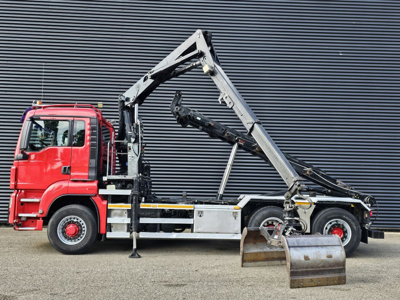 MAN TGS 26.400 / 6x4H-2 / HMF Z KRAAN + CONTAINERSYSTEM - Тросовый мультилифт, Автоманипулятор: фото 3 MAN TGS 26.400 / 6x4H-2 / HMF Z KRAAN + CONTAINERSYSTEM - Тросовый мультилифт, Автоманипулятор: фото 3