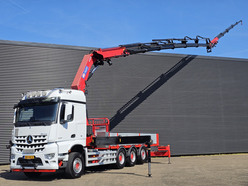 Mercedes-Benz AROCS 2553 / 8X4-4 / HMF 50TM CRANE / KRAN + JIB - Автоманипулятор: фото 1 Mercedes-Benz AROCS 2553 / 8X4-4 / HMF 50TM CRANE / KRAN + JIB - Автоманипулятор: фото 1