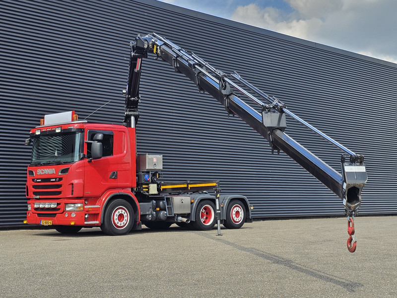 Scania G 440 A 6X2*4 / HMF 24 t/m CRANE / KRAN - Тягач: фото 4 Scania G 440 A 6X2*4 / HMF 24 t/m CRANE / KRAN - Тягач: фото 4