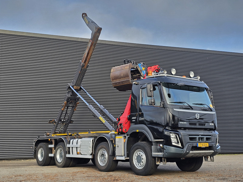 Volvo FM 460 8x6 / PALFINGER EPSILON / HOOKLIFT - Крюковой мультилифт, Автоманипулятор: фото 4 Volvo FM 460 8x6 / PALFINGER EPSILON / HOOKLIFT - Крюковой мультилифт, Автоманипулятор: фото 4