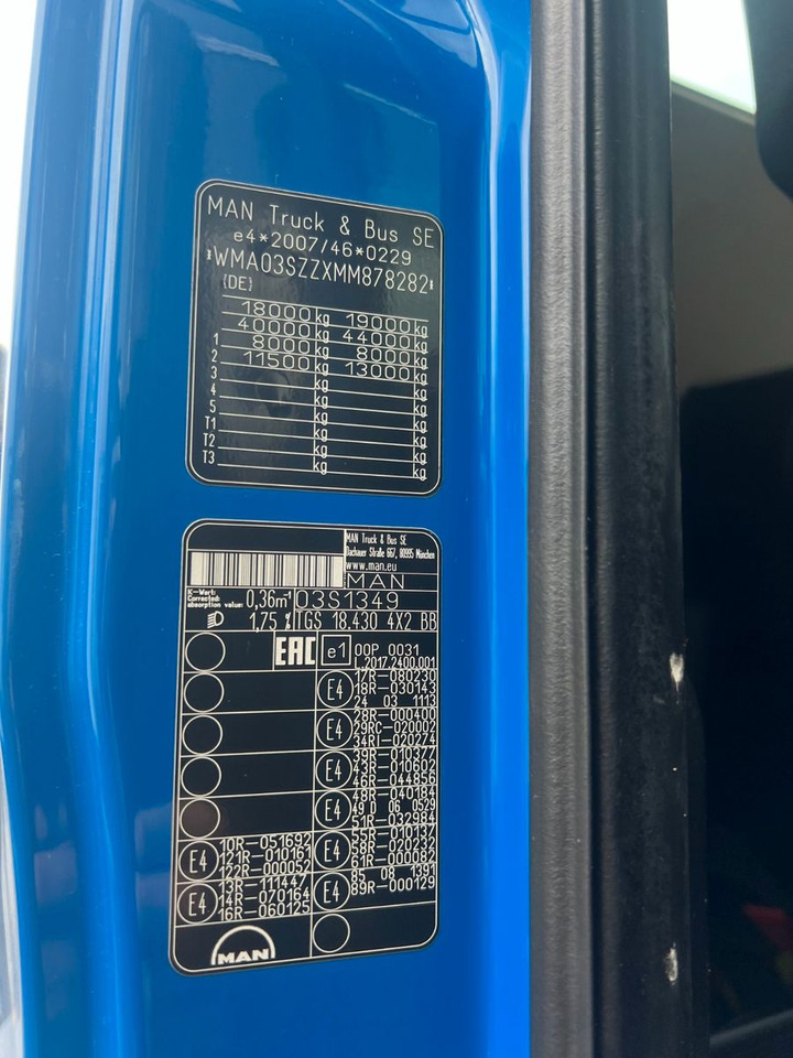 MAN 18.430 4X2 Meiller 3. Seitenkipper Top Zustand - Самосвал: фото 3 MAN 18.430 4X2 Meiller 3. Seitenkipper Top Zustand - Самосвал: фото 3