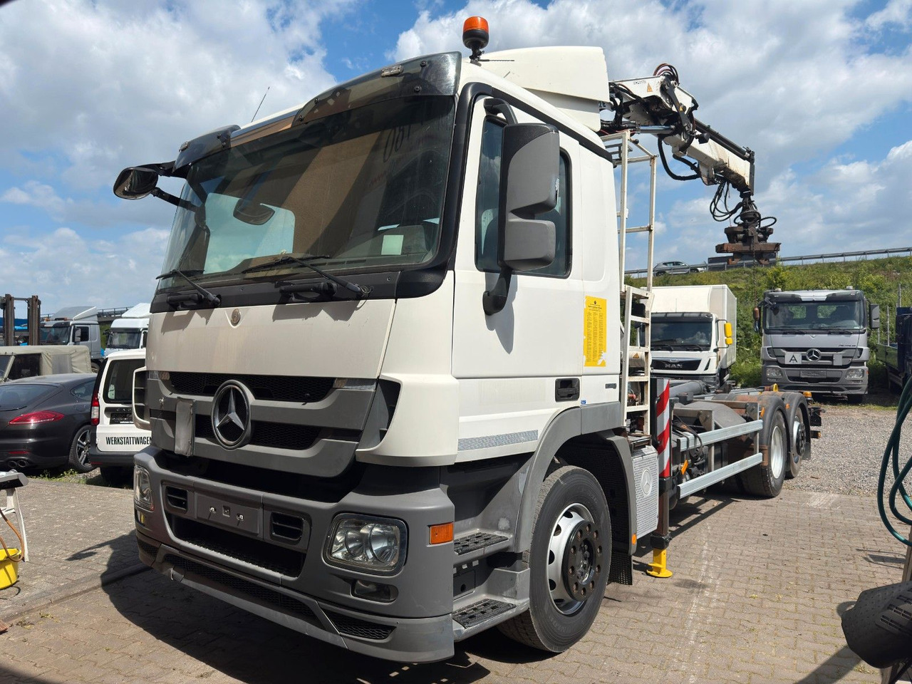 Mercedes-Benz 2541 6x2 ARK Meiller 20.65 | ATLA 120.2E mit 5&6 - Крюковой мультилифт, Автоманипулятор: фото 1 Mercedes-Benz 2541 6x2 ARK Meiller 20.65 | ATLA 120.2E mit 5&6 - Крюковой мультилифт, Автоманипулятор: фото 1