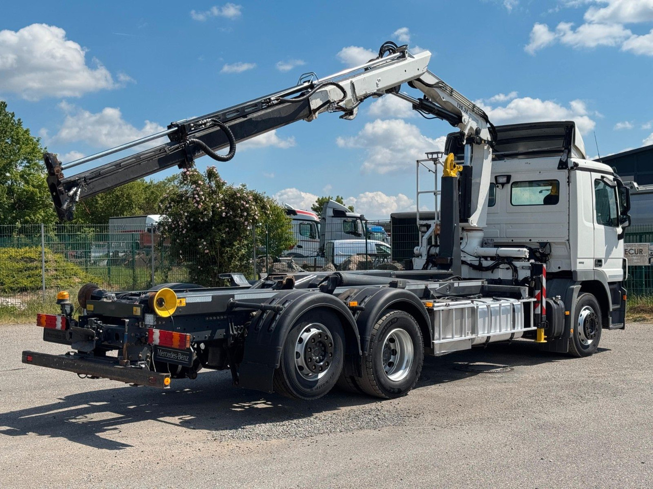 Крюковой мультилифт, Автоманипулятор Mercedes-Benz 2541 6x2 ARK Meiller 20.65 | ATLA 120.2E mit 5&6: фото 6