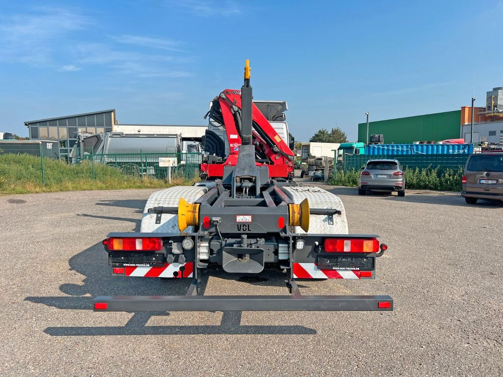 Крюковой мультилифт, Автоманипулятор Volvo FM 420 6X2 Abroller mit Kran & Funk im Top Zust.: фото 16