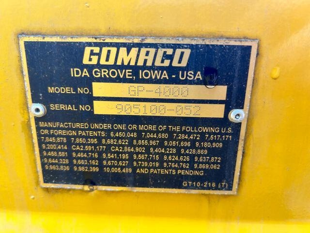 Gomaco GP-4000 - Асфальтоукладчик: фото 4 Gomaco GP-4000 - Асфальтоукладчик: фото 4