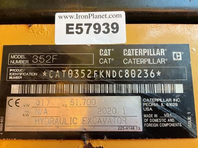 CAT 352F - Гусеничный экскаватор: фото 5 CAT 352F - Гусеничный экскаватор: фото 5
