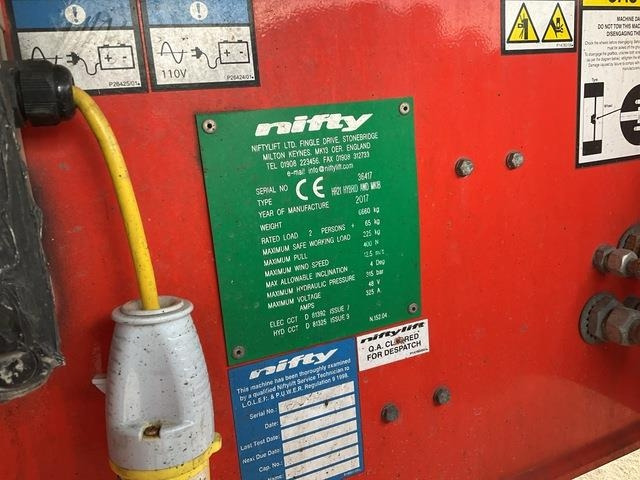 Niftylift HR21 - Коленчатый подъемник: фото 5 Niftylift HR21 - Коленчатый подъемник: фото 5