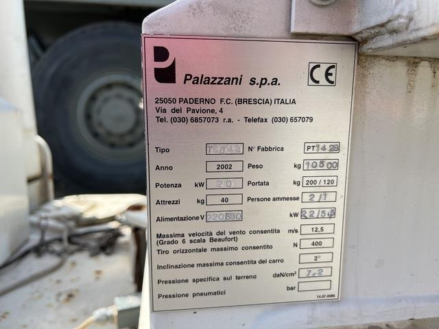 Palazzani TSJ 48 - Коленчатый подъемник: фото 5 Palazzani TSJ 48 - Коленчатый подъемник: фото 5