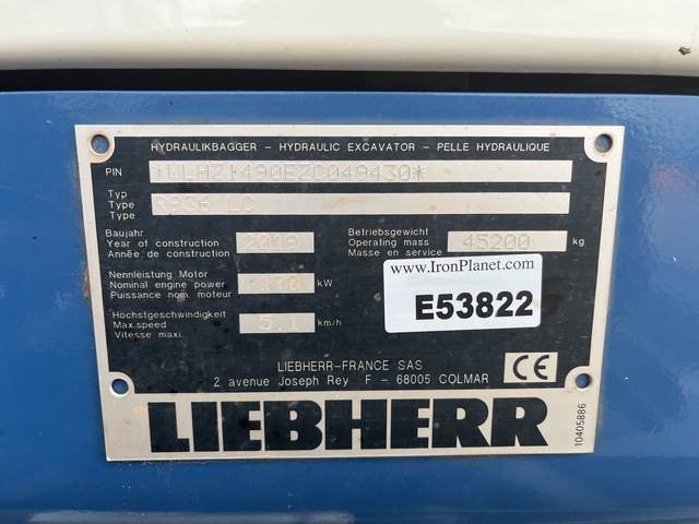 Liebherr R936LC - Гусеничный экскаватор: фото 5 Liebherr R936LC - Гусеничный экскаватор: фото 5