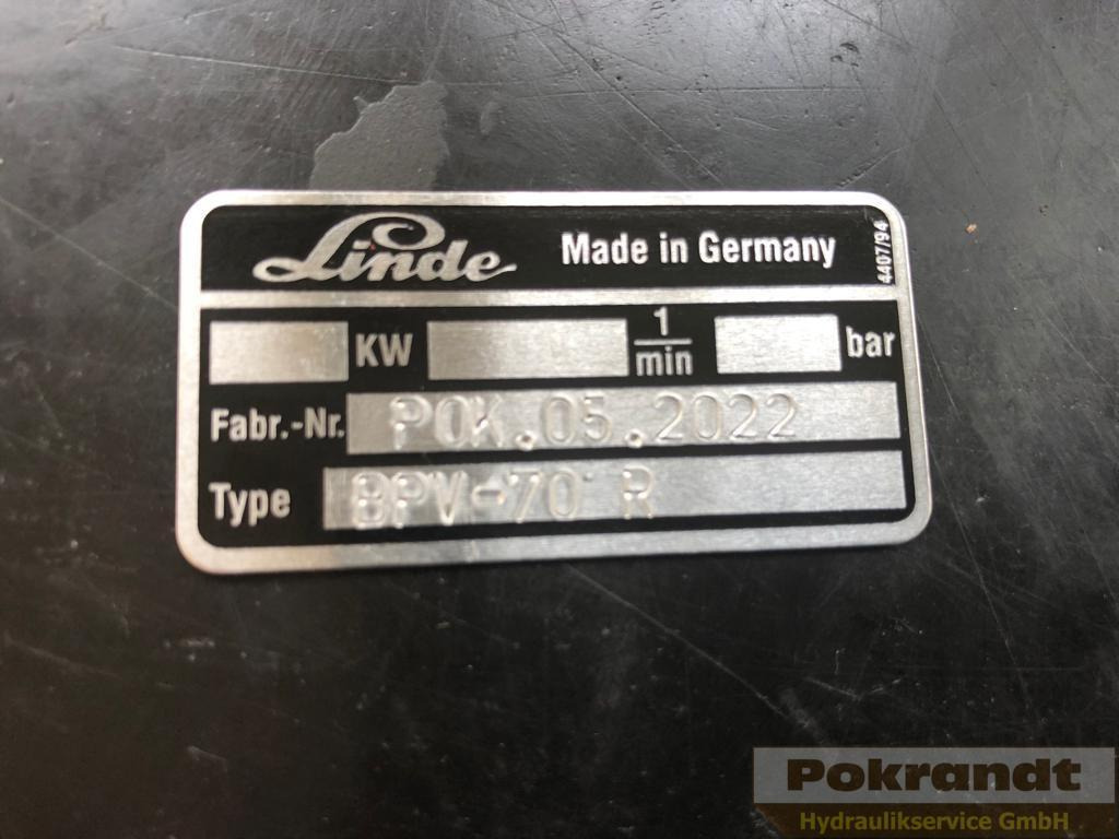 Linde BPV 70 R - Гидравлический насос для Строительной техники: фото 4 Linde BPV 70 R - Гидравлический насос для Строительной техники: фото 4