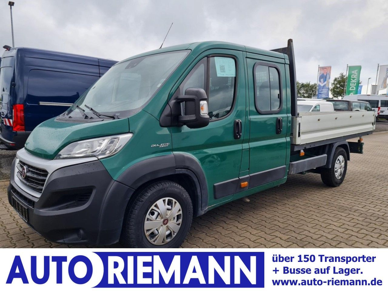 Fiat Ducato 35 Doka L5 Maxi 180 AHK KOMFORT STANDHEIZ - Малотоннажный бортовой грузовик, Грузопассажирский фургон: фото 1 Fiat Ducato 35 Doka L5 Maxi 180 AHK KOMFORT STANDHEIZ - Малотоннажный бортовой грузовик, Грузопассажирский фургон: фото 1