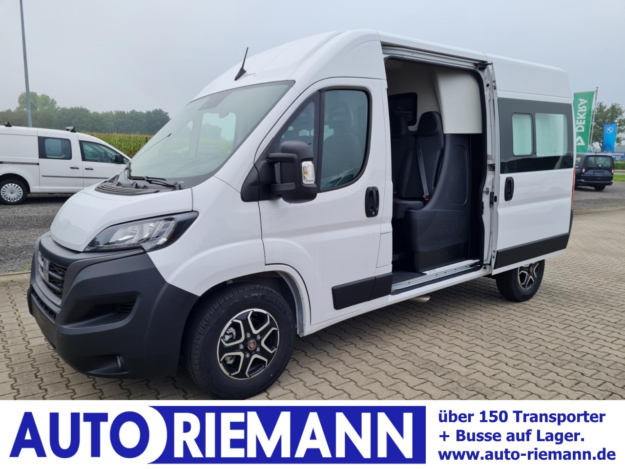 Fiat Ducato 35 Kasten Doka 7-Sitze 2x Schiebetür Maxi L2H2 - Цельнометаллический фургон, Грузопассажирский фургон: фото 1 Fiat Ducato 35 Kasten Doka 7-Sitze 2x Schiebetür Maxi L2H2 - Цельнометаллический фургон, Грузопассажирский фургон: фото 1