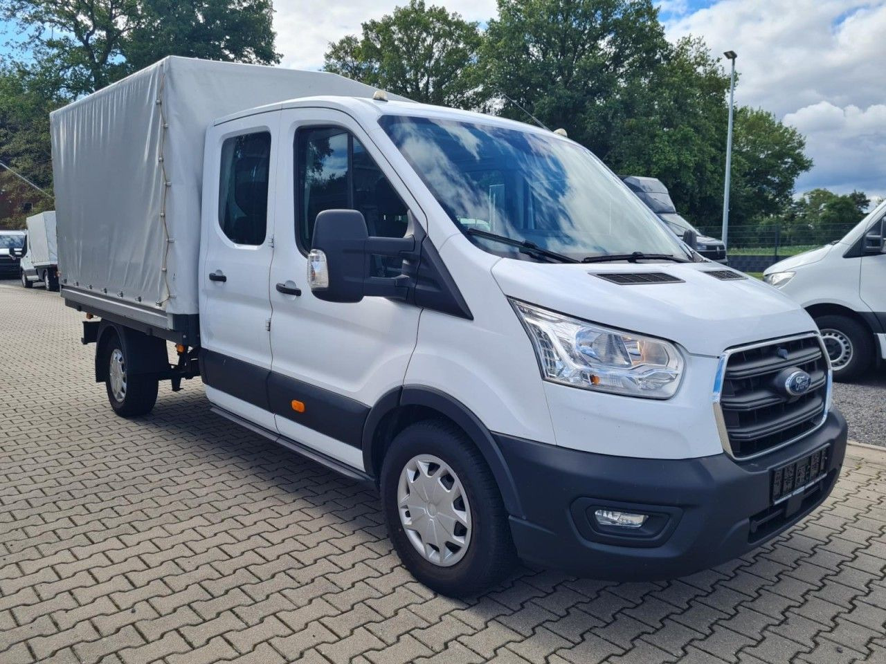 Ford Transit 350 DoKa Plane L3 Trend KLIMA TEMPOMAT - Тентованный фургон, Грузопассажирский фургон: фото 3 Ford Transit 350 DoKa Plane L3 Trend KLIMA TEMPOMAT - Тентованный фургон, Грузопассажирский фургон: фото 3