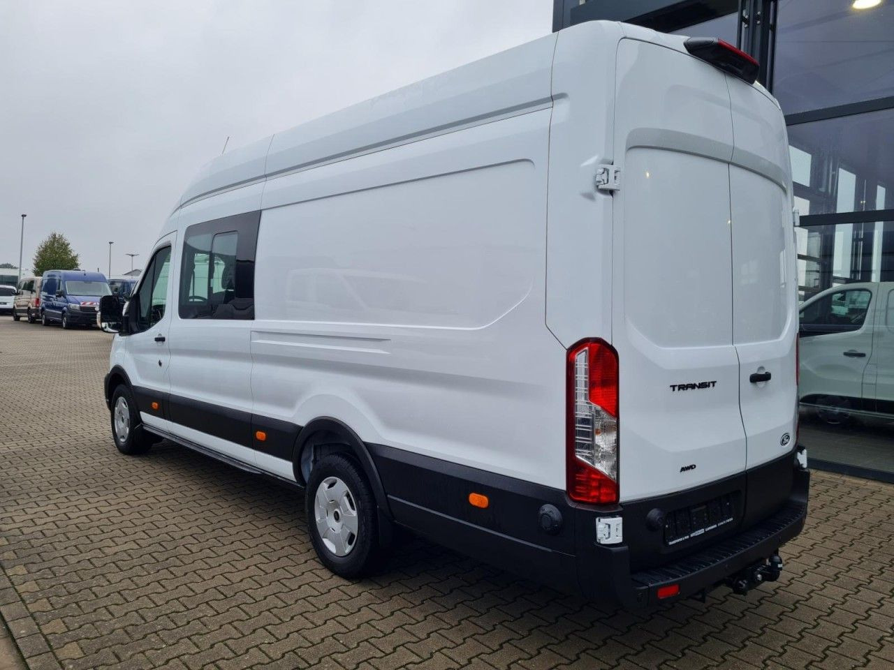 Цельнометаллический фургон, Грузопассажирский фургон Ford Transit 350 Kasten Doka L4H3 Trend 4x4 AHK KAMER: фото 7