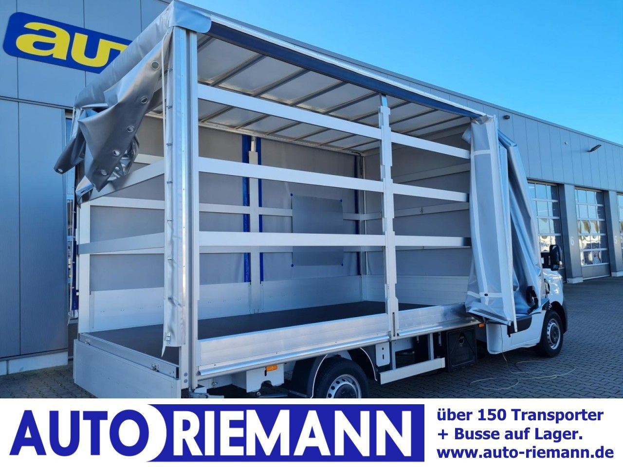 Renault Master 3,5t Pritsche Schiebe Plane ERGO KLIMA TE - Тентованный фургон: фото 1 Renault Master 3,5t Pritsche Schiebe Plane ERGO KLIMA TE - Тентованный фургон: фото 1
