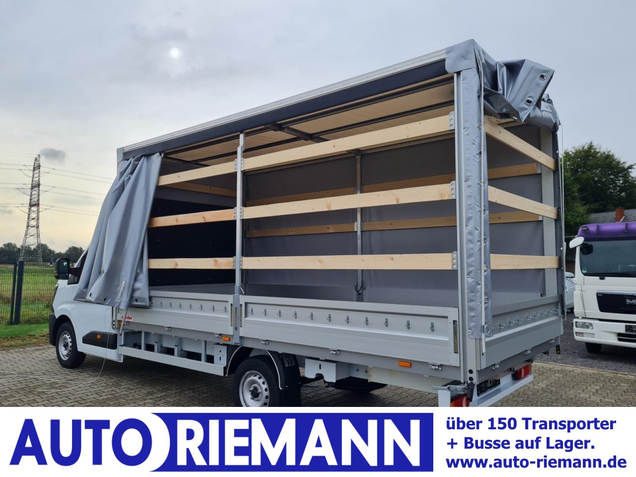 Renault Master Pritsche Schiebe Plane 10 Pal. LUFTFEDERUNG - Тентованный фургон: фото 1 Renault Master Pritsche Schiebe Plane 10 Pal. LUFTFEDERUNG - Тентованный фургон: фото 1