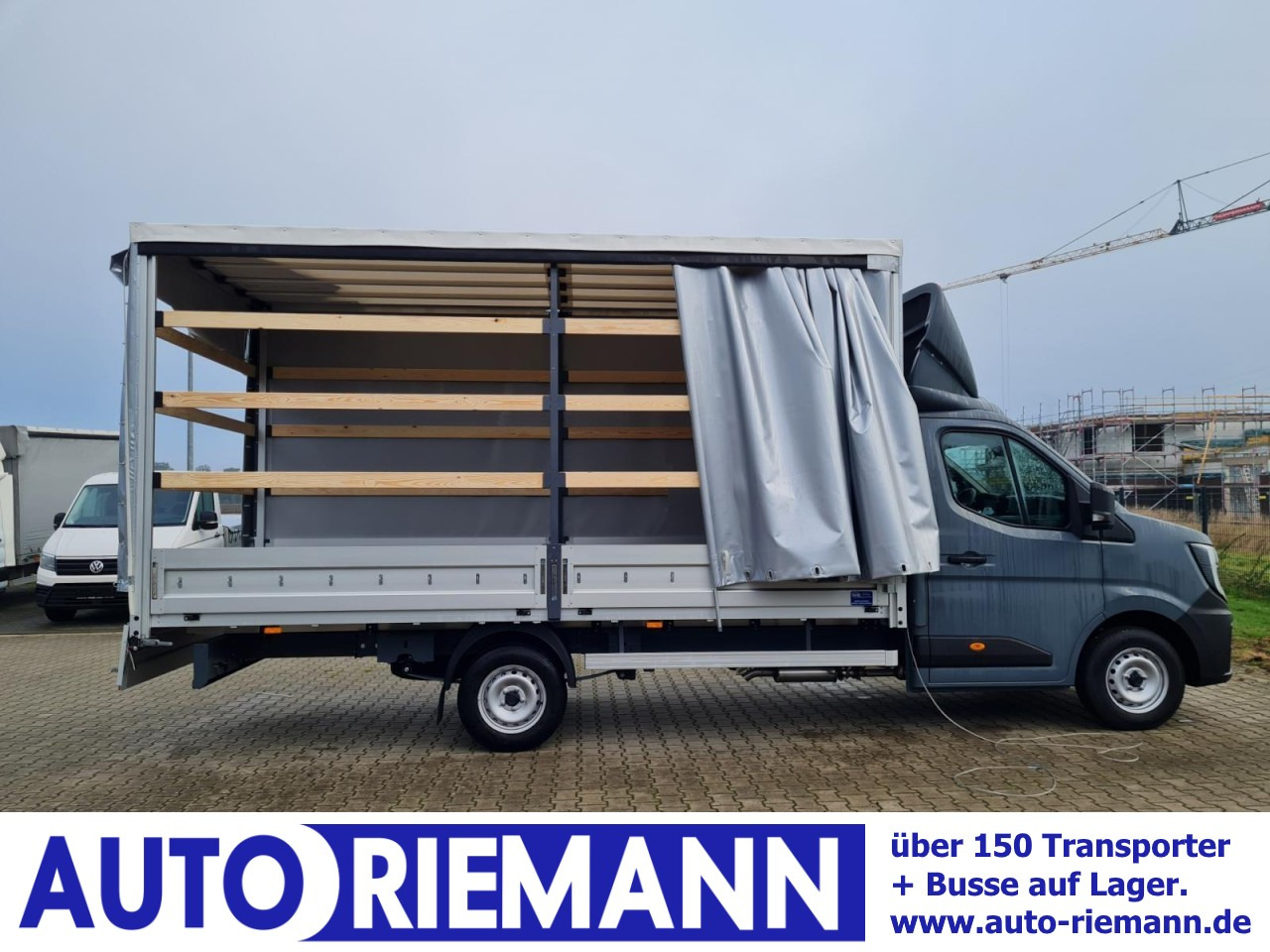 Renault Master Pritsche Schiebe Plane 10 Pal. LUFTFEDERUNG - Тентованный фургон: фото 1 Renault Master Pritsche Schiebe Plane 10 Pal. LUFTFEDERUNG - Тентованный фургон: фото 1
