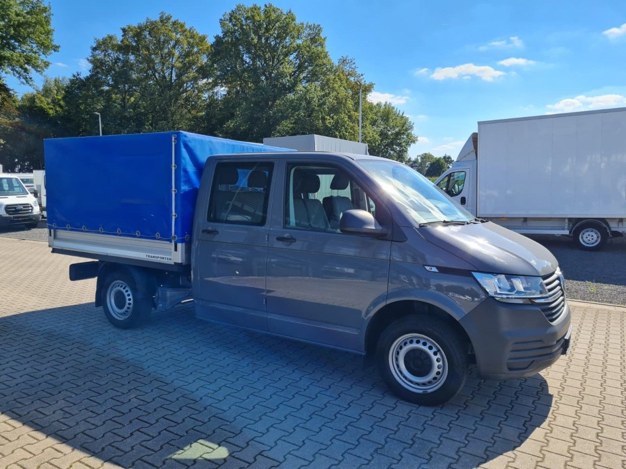 Volkswagen T6.1 Doka Pritsche Plane 6-Sitze AHK KLIMA - Тентованный фургон, Грузопассажирский фургон: фото 3 Volkswagen T6.1 Doka Pritsche Plane 6-Sitze AHK KLIMA - Тентованный фургон, Грузопассажирский фургон: фото 3