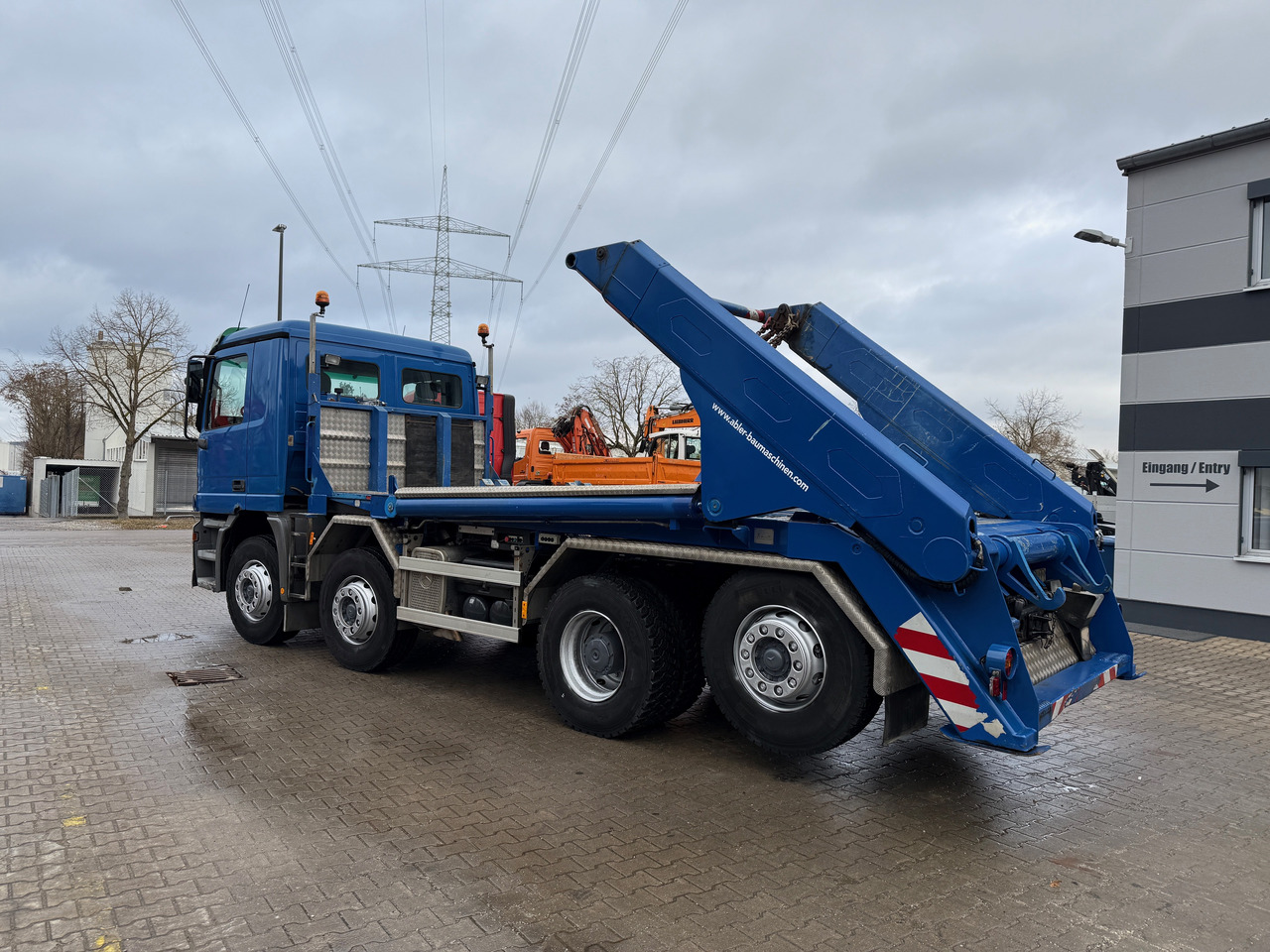 Портальный бункеровоз Mercedes-Benz 3243 Actros MP1 4-Achs Absetzkipper: фото 12