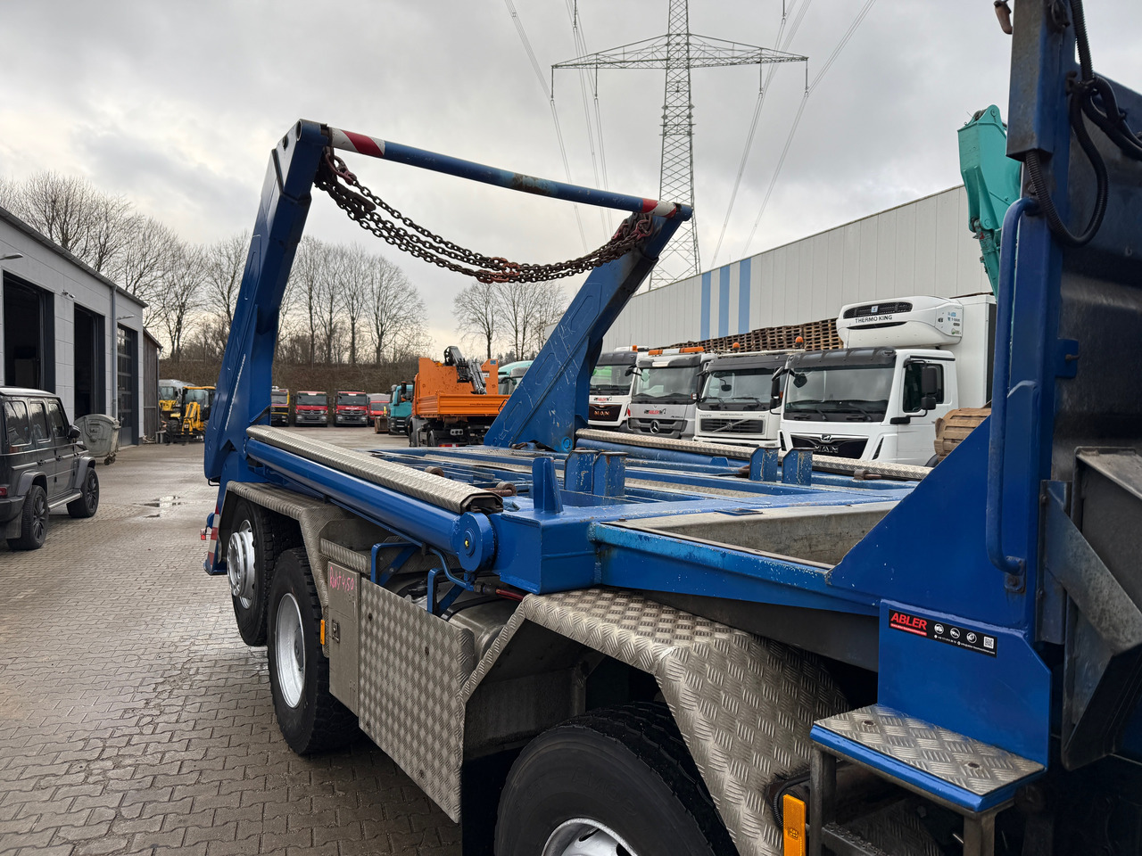 Портальный бункеровоз Mercedes-Benz 3243 Actros MP1 4-Achs Absetzkipper: фото 16