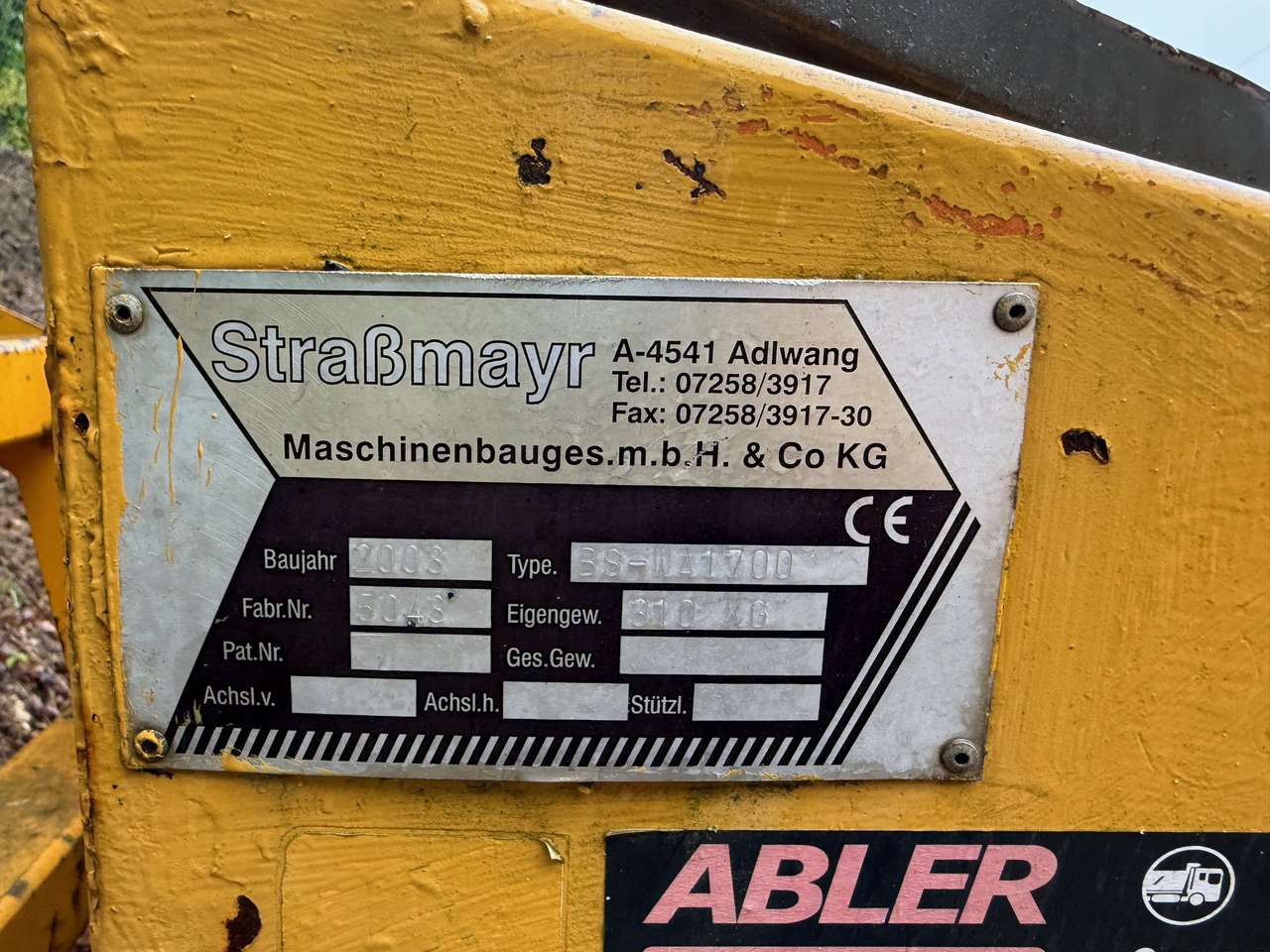 Splitstreuer 160 cm Straßmayr BS-WA 1700 Hamm DV8 - Разбрасыватель песка/ Соли: фото 5 Splitstreuer 160 cm Straßmayr BS-WA 1700 Hamm DV8 - Разбрасыватель песка/ Соли: фото 5