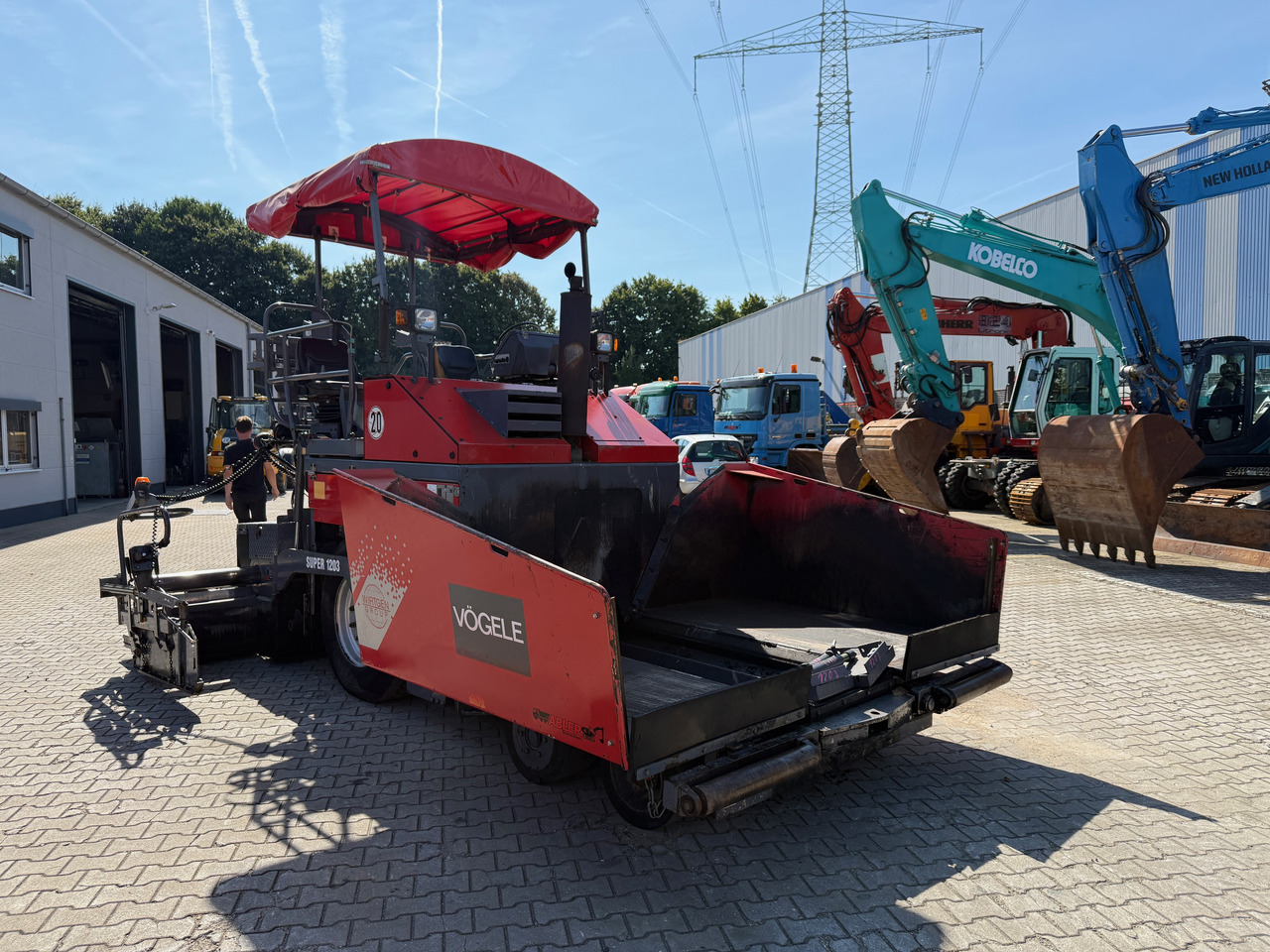 Vögele Super 1203 Asphalt-Radfertiger - Асфальтоукладчик: фото 3 Vögele Super 1203 Asphalt-Radfertiger - Асфальтоукладчик: фото 3