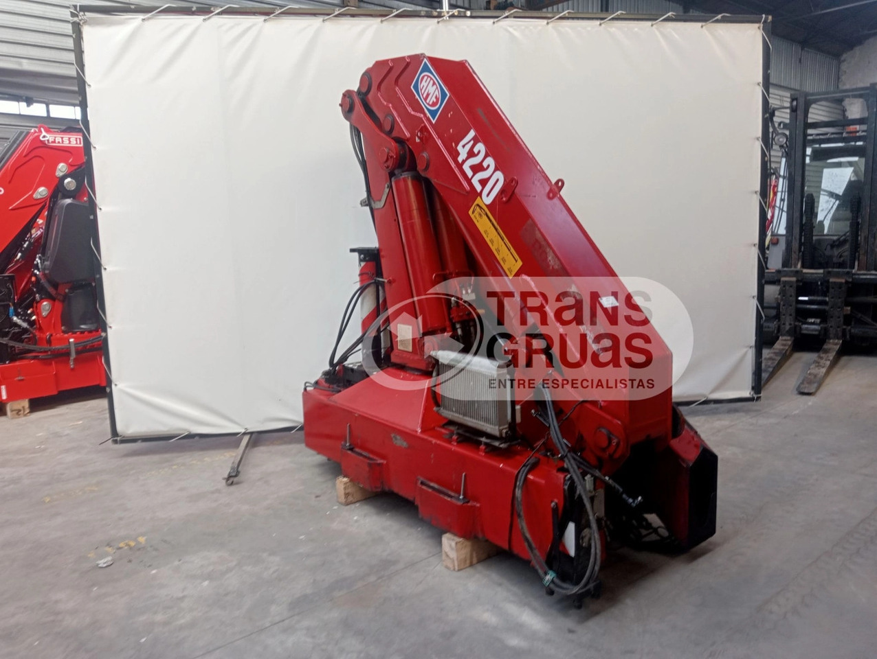 Grúa HMF 4220 K4 - Кран-манипулятор для Грузовиков: фото 4 Grúa HMF 4220 K4 - Кран-манипулятор для Грузовиков: фото 4
