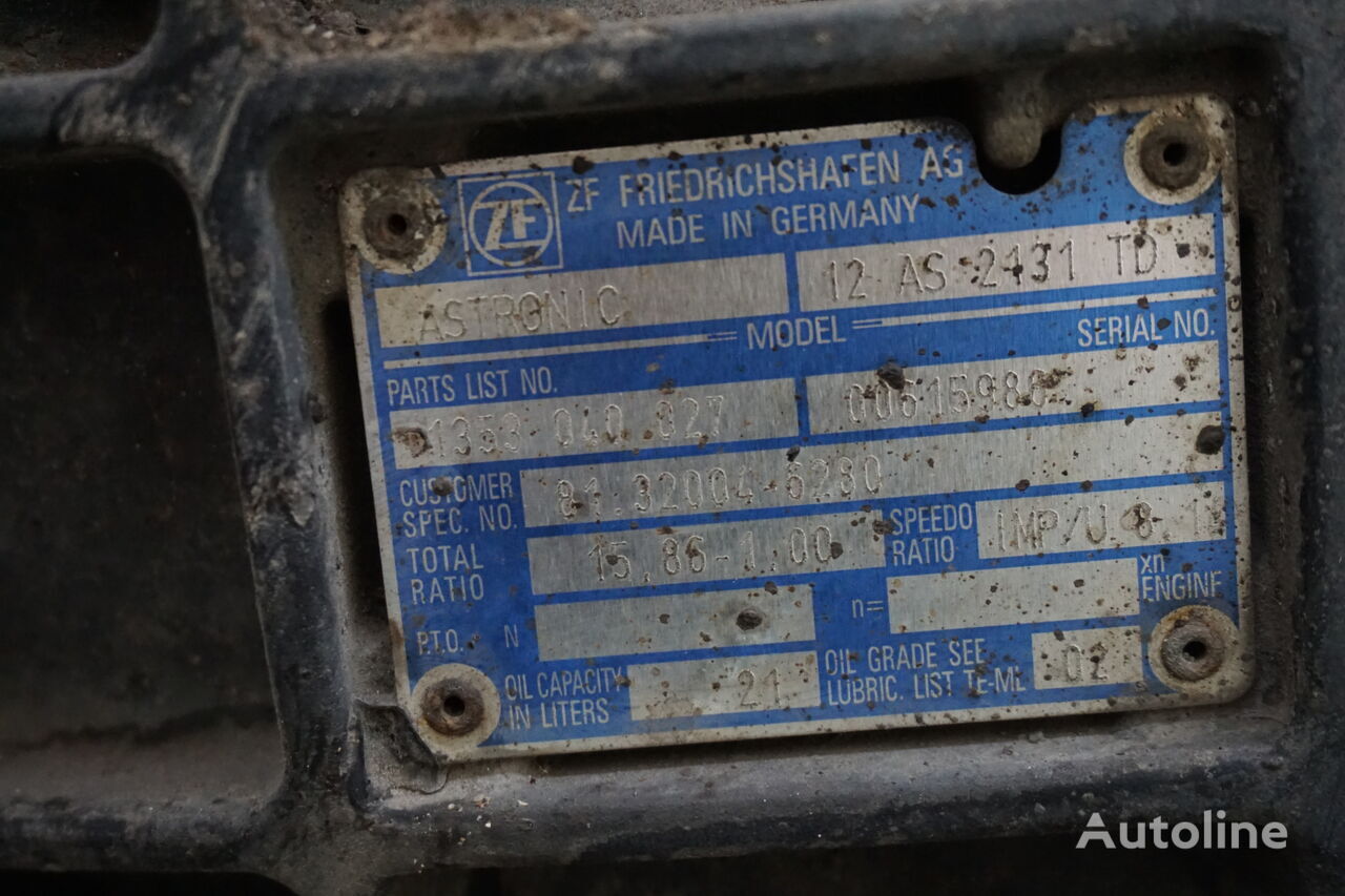 ZF 12AS2131TD MAN TGX truck - Коробка передач для Грузовиков: фото 3 ZF 12AS2131TD MAN TGX truck - Коробка передач для Грузовиков: фото 3