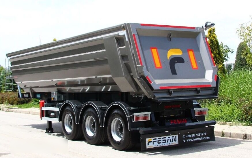 Новый Самосвальный полуприцеп Fesan NEW HARDOX TIPPER SEMI-TRAILER FE-HAV-03: фото 11