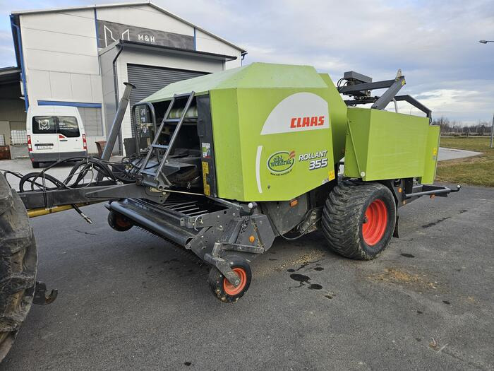 Claas Rollant 355 RC Uniwrap - Пресс-подборщик рулонный, Обмотчик рулонов: фото 1 Claas Rollant 355 RC Uniwrap - Пресс-подборщик рулонный, Обмотчик рулонов: фото 1