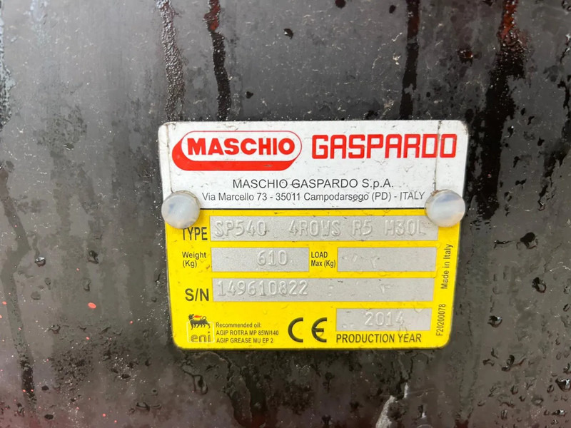 Посевная техника Gaspardo Gaspardo SP540 Maiszaaimachine 4 rijer Zaaimachine: фото 8 Посевная техника Gaspardo Gaspardo SP540 Maiszaaimachine 4 rijer Zaaimachine: фото 8