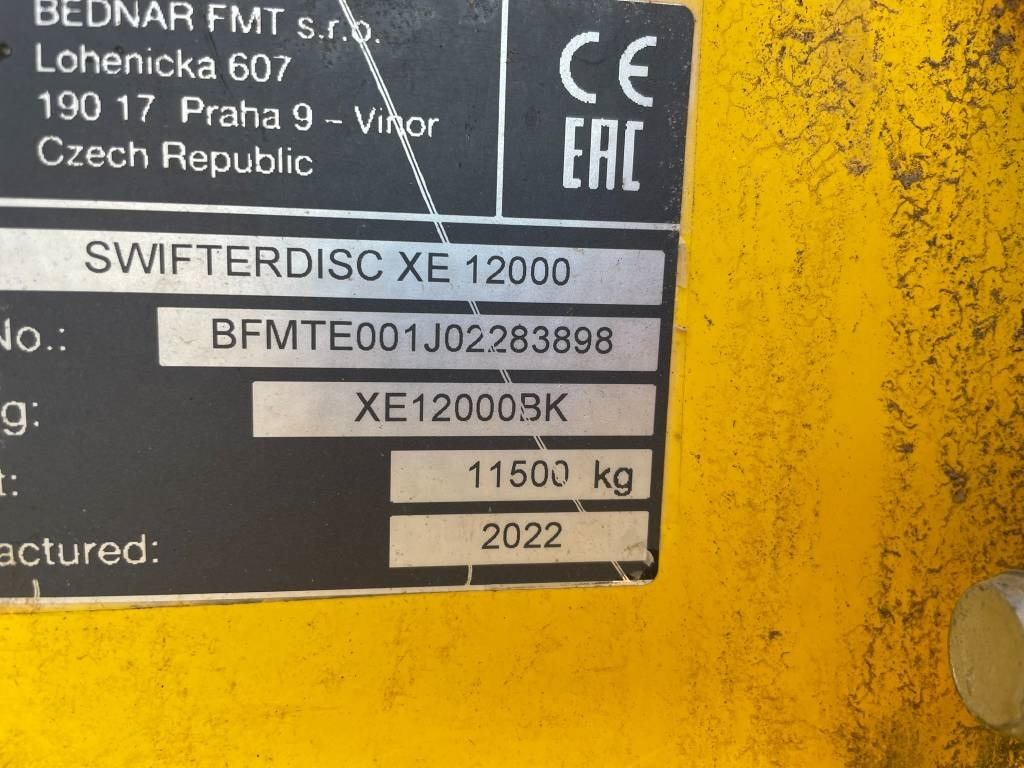Bednar SwifterDisc 12000 - Дисковая борона: фото 3 Bednar SwifterDisc 12000 - Дисковая борона: фото 3