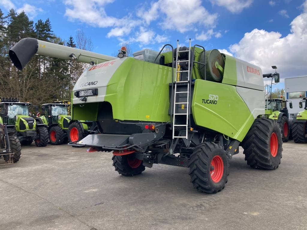 Claas Tucano 570 - Зерноуборочный комбайн: фото 5 Claas Tucano 570 - Зерноуборочный комбайн: фото 5