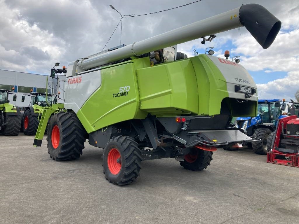 Claas Tucano 570 - Зерноуборочный комбайн: фото 3 Claas Tucano 570 - Зерноуборочный комбайн: фото 3