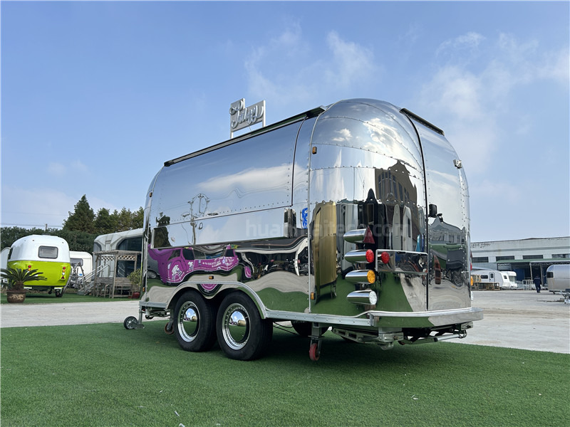 HUANMAI Burger Food Truck Beverage Food Trailer - Торговый прицеп: фото 3 HUANMAI Burger Food Truck Beverage Food Trailer - Торговый прицеп: фото 3