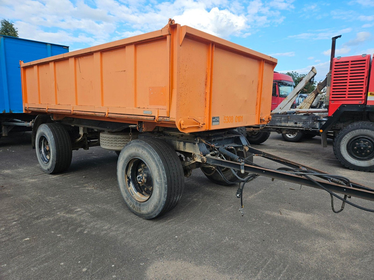 Tebbe ZK 180 Dreiseitenkipper - Самосвальный прицеп: фото 2 Tebbe ZK 180 Dreiseitenkipper - Самосвальный прицеп: фото 2