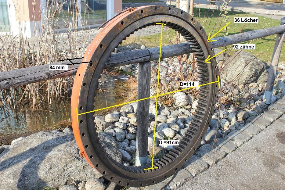 Atlas 1604 LC - Поворотное кольцо для Строительной техники: фото 1 Atlas 1604 LC - Поворотное кольцо для Строительной техники: фото 1