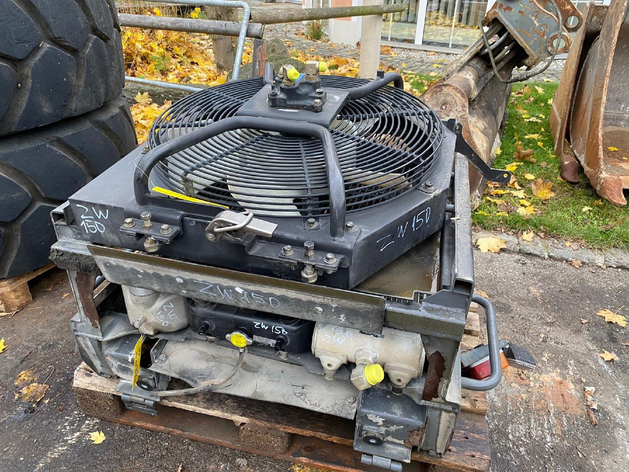 Hitachi ZW 150 - Система охлаждения для Строительной техники: фото 1 Hitachi ZW 150 - Система охлаждения для Строительной техники: фото 1