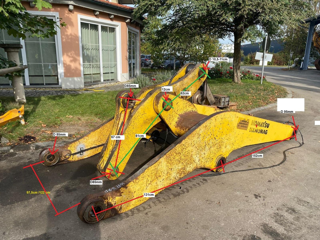 Komatsu WA 380 - Стрела: фото 1 Komatsu WA 380 - Стрела: фото 1