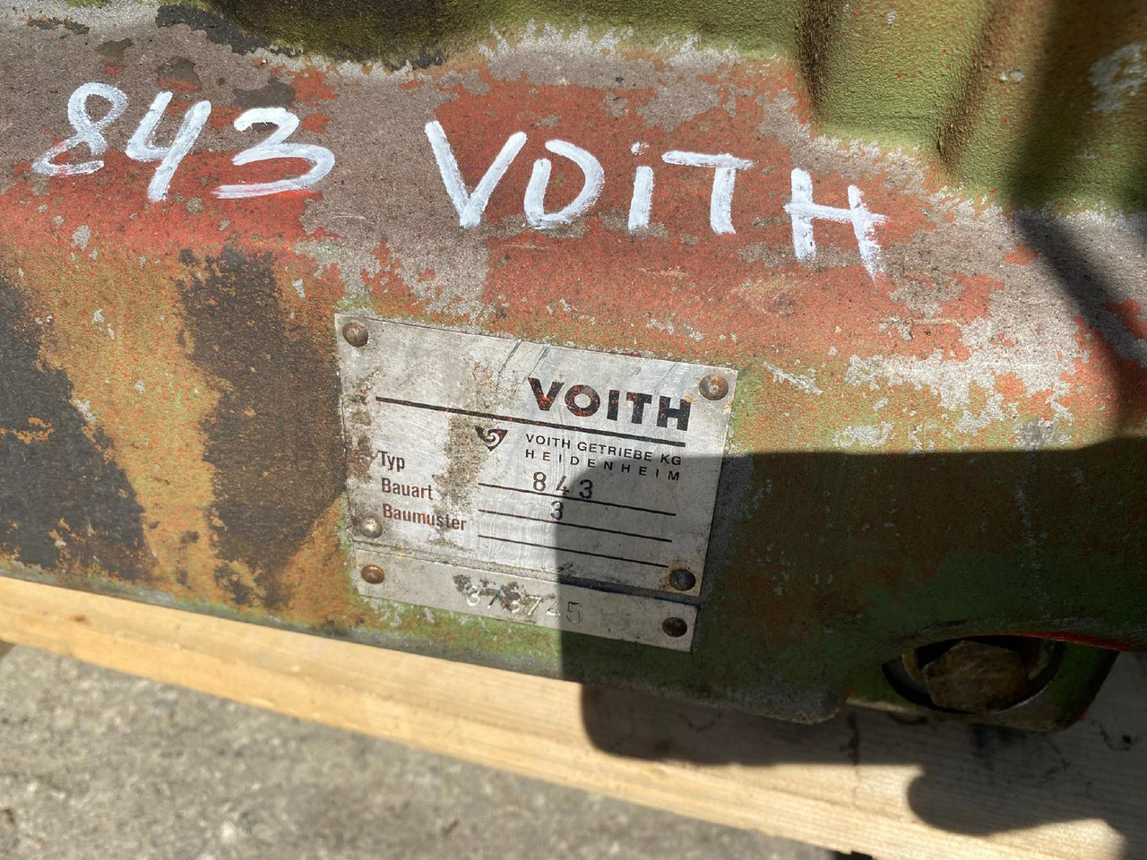 Voith 843 - Трансмиссия для Строительной техники: фото 3 Voith 843 - Трансмиссия для Строительной техники: фото 3