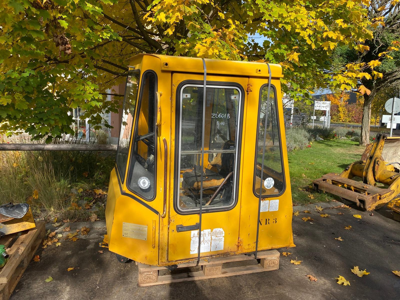 Zettelmeyer ZL 601 B - Кабина для Строительной техники: фото 1 Zettelmeyer ZL 601 B - Кабина для Строительной техники: фото 1