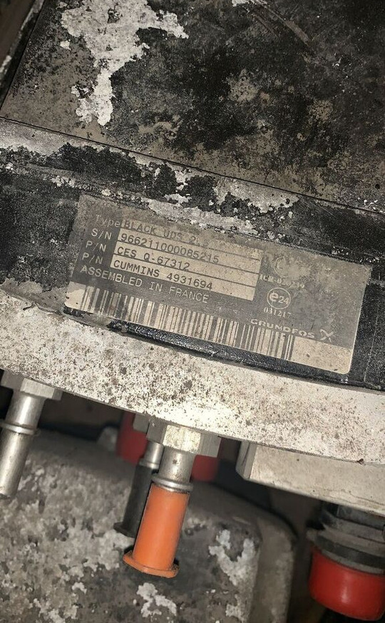 Cummins 4931694   DAF Black UDS 2.5 LF CF - Глушитель/ Выхлопная система для Грузовиков: фото 1 Cummins 4931694   DAF Black UDS 2.5 LF CF - Глушитель/ Выхлопная система для Грузовиков: фото 1