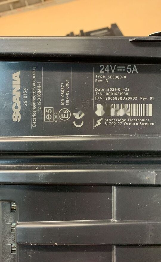 Scania NOWY 24V 5A 2918154 TYPE: SE5000-8 2918154 Scania truck - Тахограф для Грузовиков: фото 3 Scania NOWY 24V 5A 2918154 TYPE: SE5000-8 2918154 Scania truck - Тахограф для Грузовиков: фото 3