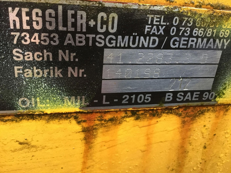 KESSLER axle 41.2283.3D - Ось и запчасти для Кранов: фото 5 KESSLER axle 41.2283.3D - Ось и запчасти для Кранов: фото 5
