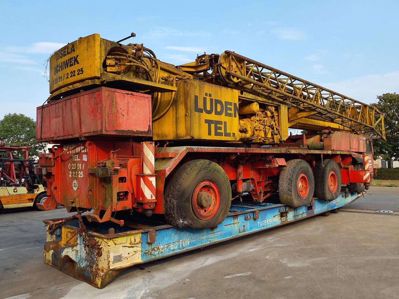Liebherr LTM 1100 - Мобильный кран: фото 4 Liebherr LTM 1100 - Мобильный кран: фото 4