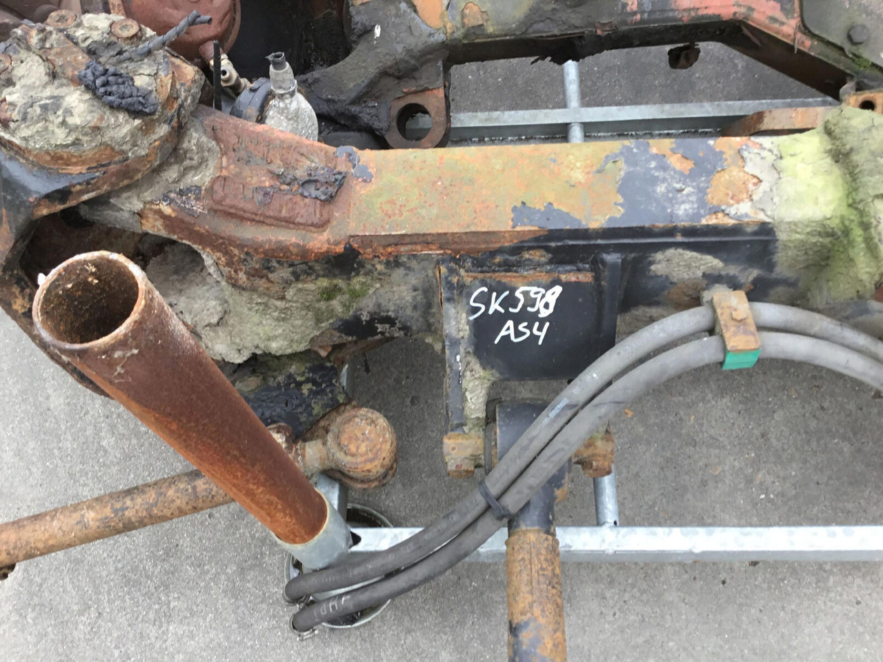 Spierings SK 598 axle 4 - Ось и запчасти для Мобильных кранов: фото 4 Spierings SK 598 axle 4 - Ось и запчасти для Мобильных кранов: фото 4