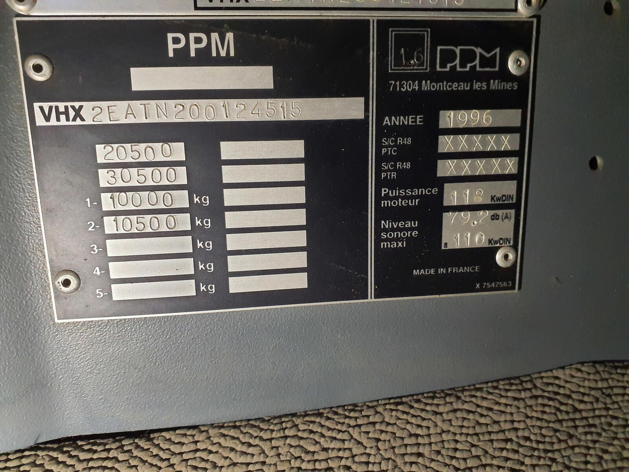 Terex PPM ATT 250 lower cabin - Кабина для Мобильных кранов: фото 5 Terex PPM ATT 250 lower cabin - Кабина для Мобильных кранов: фото 5